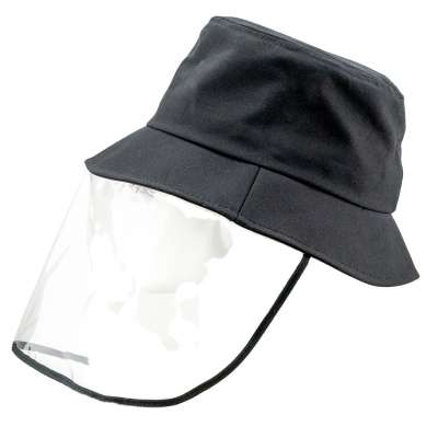 Transparent Spittle-proof Fisherman Cap Dust-proof Full Full Face Shield Hats Protective Plastic Caps Faceshield Protection Mask